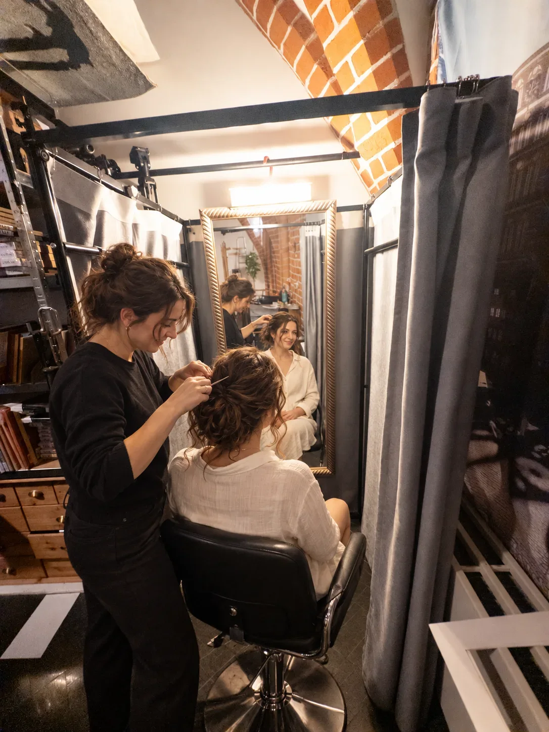 Beispielhafte Visualisierung eines Getting Ready im Fotostudio im Rathaus Stralsund